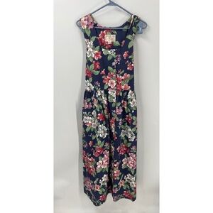 P.L. Greene’s vintage floral novelty button granny cottagecore garden dress XL